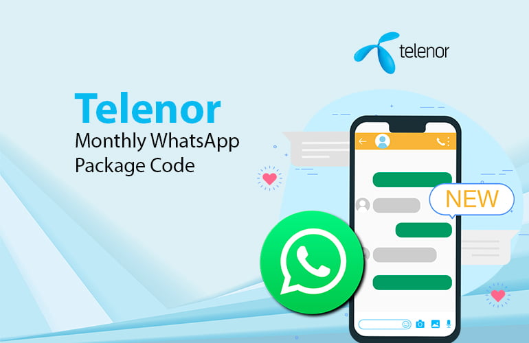 Telenor WhatsApp Monthly Package Code