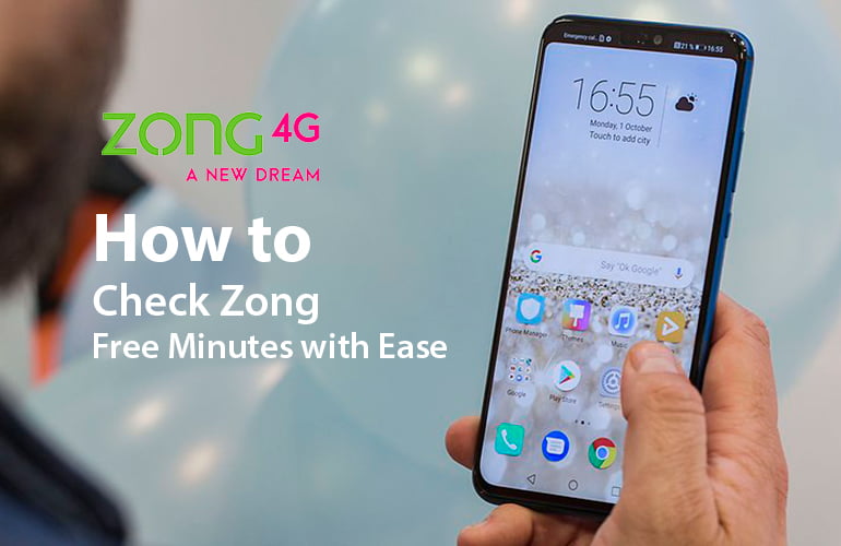 How to Check Zong Free Minutes
